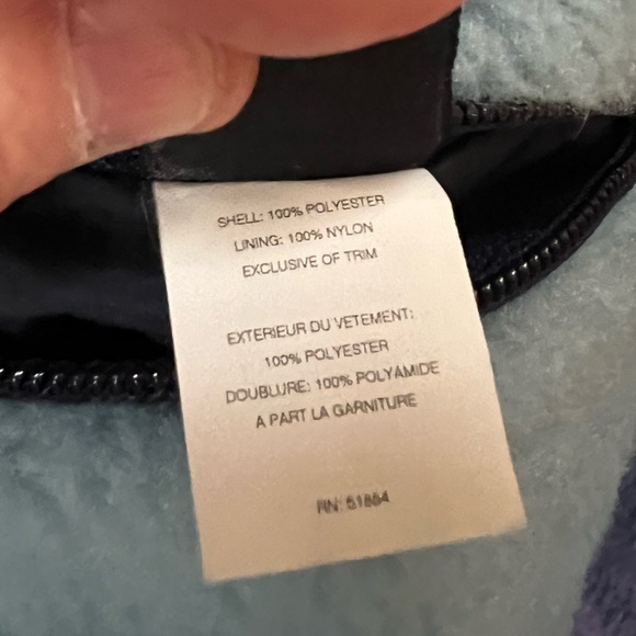 Patagonia Early 90’s Vintage Fleece Reversible Women’s Small Perfect for fall! - Picture 5 of 9